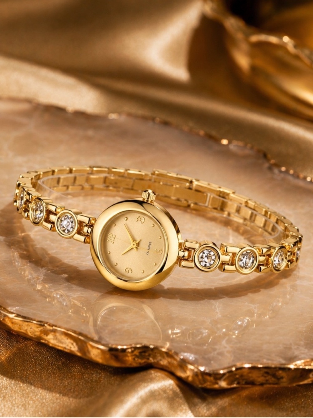Royal Essence Crystal Bracelet Watch